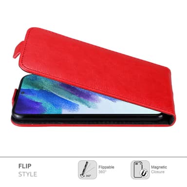 Samsung Galaxy S22 PLUS Flipfodral Skal (Röd)