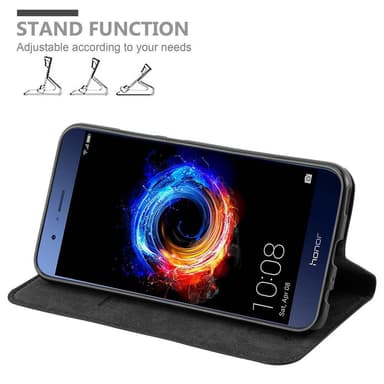 Honor 8 PRO Skal Fodral Case (Svart)