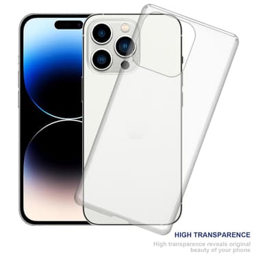 iPhone 14 PRO Skal Fodral Case (Transparent)