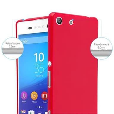 Sony Xperia M5 Skal Fodral Case (Röd)