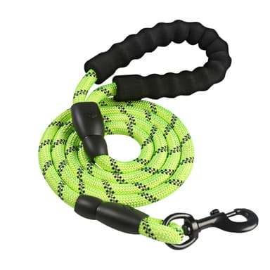 Hundkoppel av nylon med 1.5 meters (Grönt)