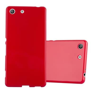 Sony Xperia M5 Skal Fodral Case (Röd)