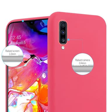 Skal Samsung Galaxy A70 / A70s Fodral Case (Röd)