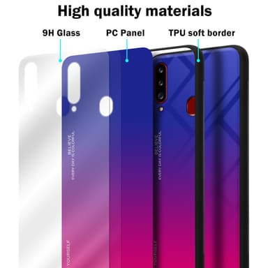 Samsung Galaxy A20s Skal Fodral Case (Svart)