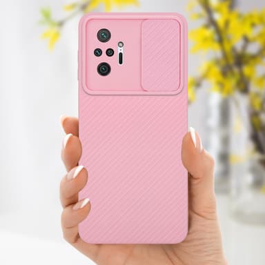 Skal Xiaomi RedMi NOTE 10 PRO Fodral Case (Rosa)