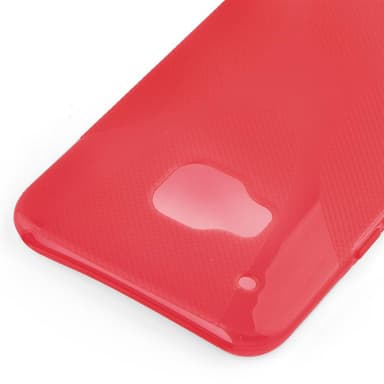 HTC ONE M9 Skal Fodral Case (Röd)