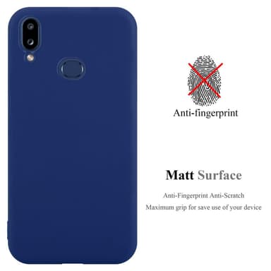 Skal Samsung Galaxy A10s / M01s Fodral Case (Blå)