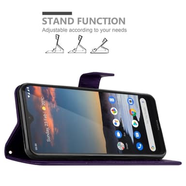 Motorola MOTO G22 Plånboksfodral Skal (Turkos)