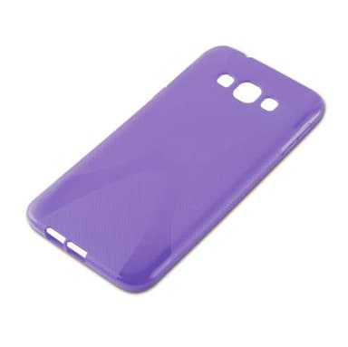 Samsung Galaxy A8 2015 Skal Fodral Case (Lila)