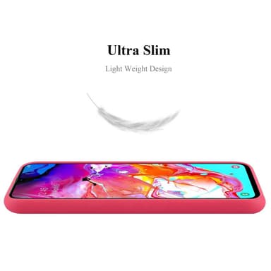 Skal Samsung Galaxy A70 / A70s Fodral Case (Röd)