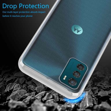 Motorola MOTO G42 Skal Fodral Case (Transparent)