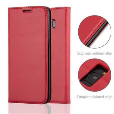 Samsung Galaxy S8 Skal Fodral Case (Röd)