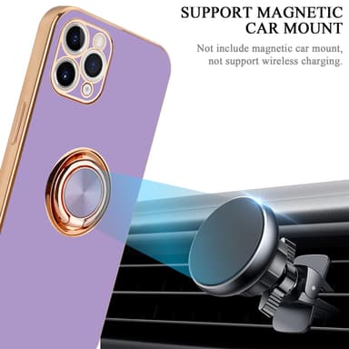 iPhone 11 PRO MAX Skal Fodral Case (Lila)