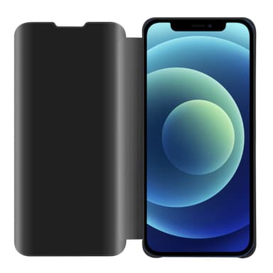 iPhone 12 / 12 PRO Plånboksfodral Skal (Svart)
