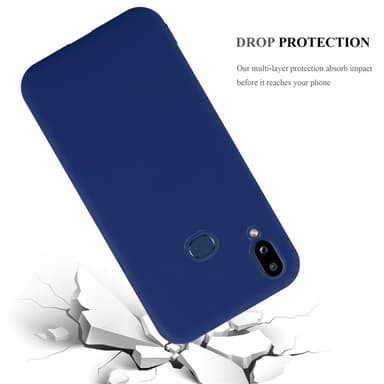 Skal Samsung Galaxy A10s / M01s Fodral Case (Blå)