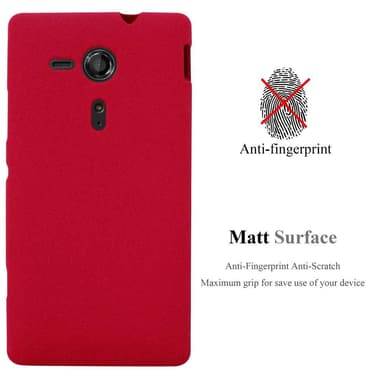 Skal Sony Xperia SP Fodral Case (Röd)