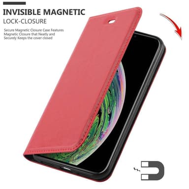 iPhone XS MAX Skal Fodral Case (Röd)