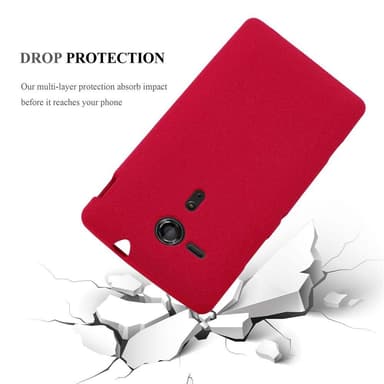 Skal Sony Xperia SP Fodral Case (Röd)