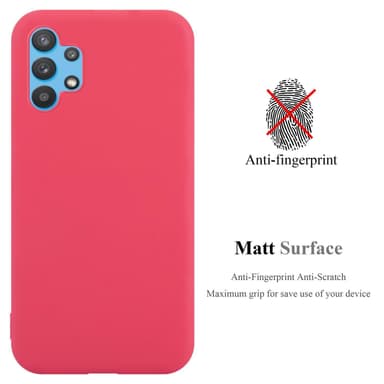 Skal Samsung Galaxy A32 4G Fodral Case (Röd)