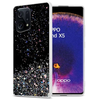 Oppo FIND X5 Skal Fodral Case (Svart)