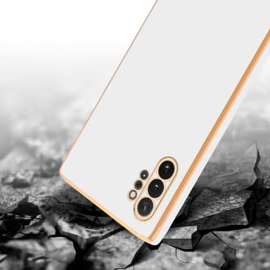 Samsung Galaxy NOTE 10 PLUS Skal Fodral Case (Vit)