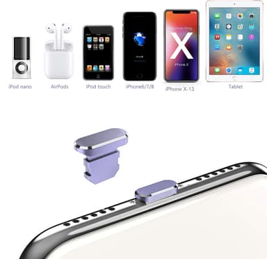Skyddskåpa för iPhone Dammskyddande plugg