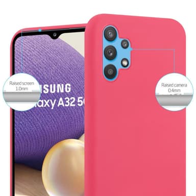 Skal Samsung Galaxy A32 4G Fodral Case (Röd)