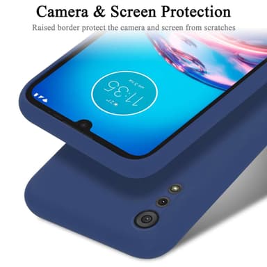 Motorola MOTO E6s 2020 Skal Fodral Case (Blå)