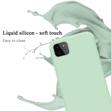 Samsung Galaxy A22 5G Skal Fodral Case (Grön)