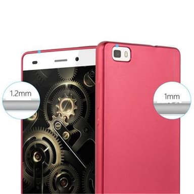 Skal Huawei P8 LITE 2015 Fodral Case (Röd)