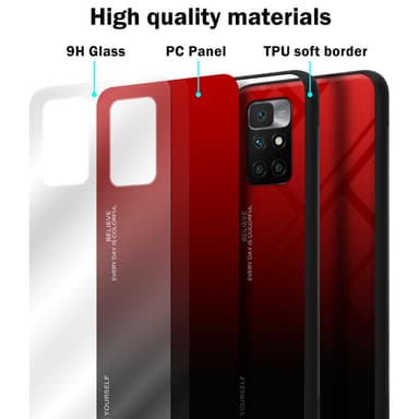 Xiaomi RedMi 10 Skal Fodral Case (Svart)