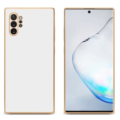 Samsung Galaxy NOTE 10 PLUS Skal Fodral Case (Vit)