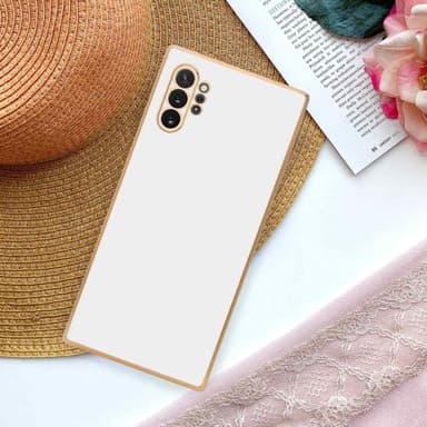 Samsung Galaxy NOTE 10 PLUS Skal Fodral Case (Vit)