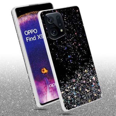 Oppo FIND X5 Skal Fodral Case (Svart)