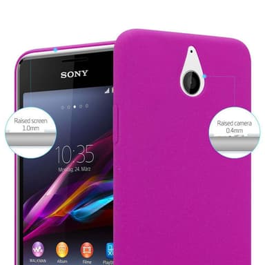Sony Xperia E1 Skal Fodral Case (Rosa)
