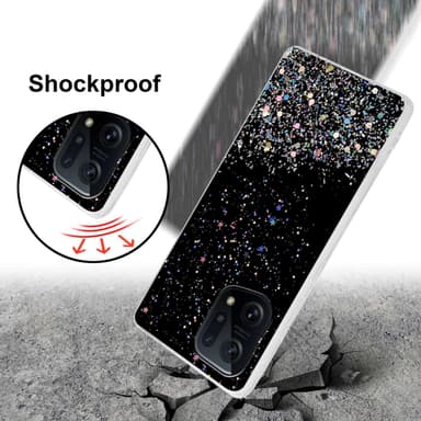 Oppo FIND X5 Skal Fodral Case (Svart)