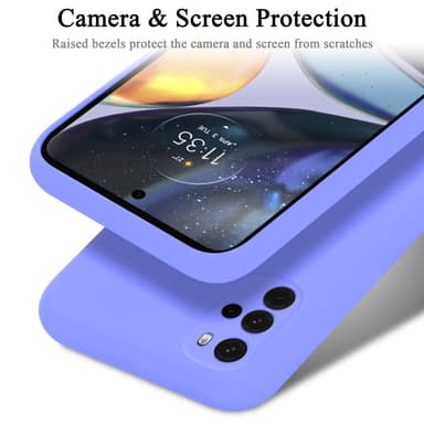 Motorola MOTO G22 Skal Fodral Case (Lila)