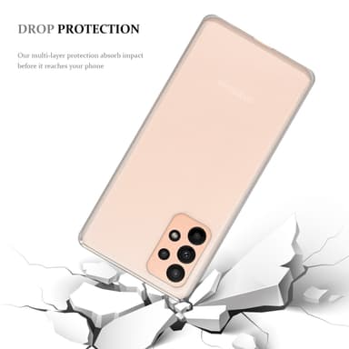 Samsung Galaxy A23 4G Skal Fodral Case (Transparent)