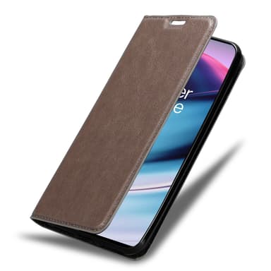 OnePlus Nord CE 5G Skal Fodral Case (Brun)