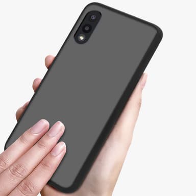 Samsung Galaxy A02 / M02 Skal Fodral Case (Svart)