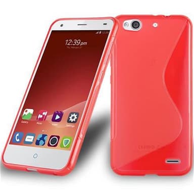 ZTE Blade S6 LUX Skal Fodral Case (Röd)