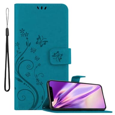 iPhone XS MAX Plånboksfodral Skal (Blå)