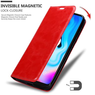 Motorola MOTO E7 PLUS Skal Fodral Case (Röd)