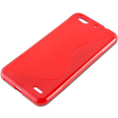 ZTE Blade S6 LUX Skal Fodral Case (Röd)