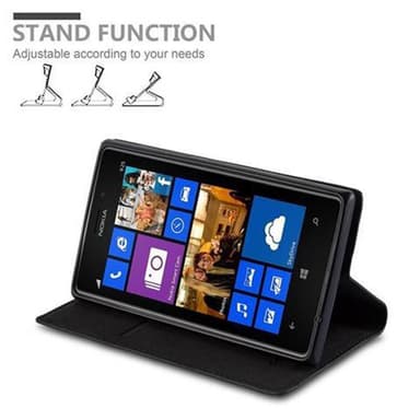 Nokia Lumia 925 Skal Fodral Case (Svart)
