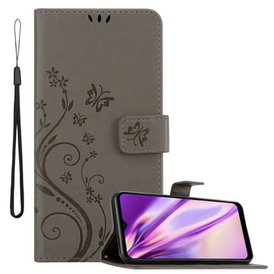 Motorola MOTO G10 / G30 Plånboksfodral Skal (Grå)