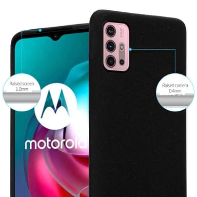 Skal Motorola MOTO G10 / G30 Fodral Case (Svart)