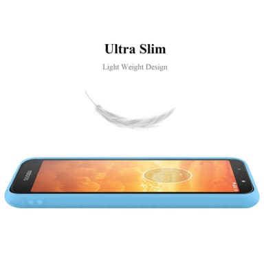 Skal Motorola MOTO E5 PLAY Fodral Case (Blå)