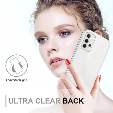 Skal Samsung Galaxy A32 4G Fodral Case (Transparent)