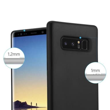 Skal Samsung Galaxy NOTE 8 Fodral Case (Svart)